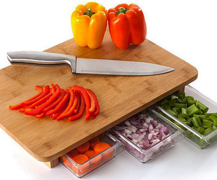 Hidden Drawer Cutting Board